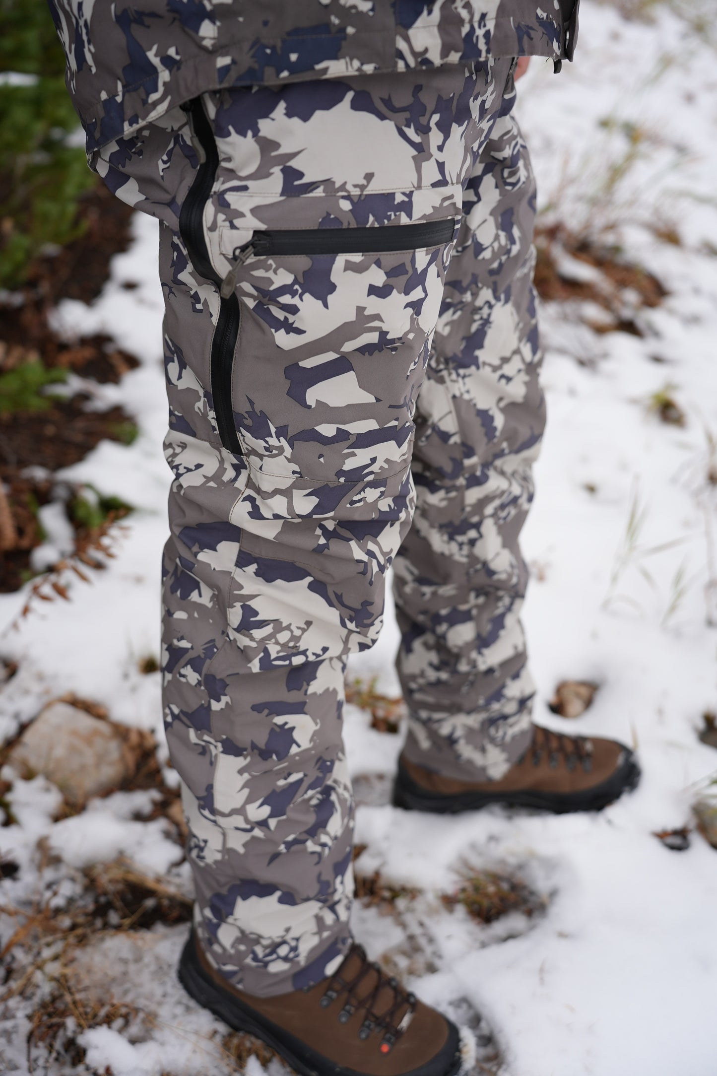 ONCA HD RAIN PANT IBEX CAMO