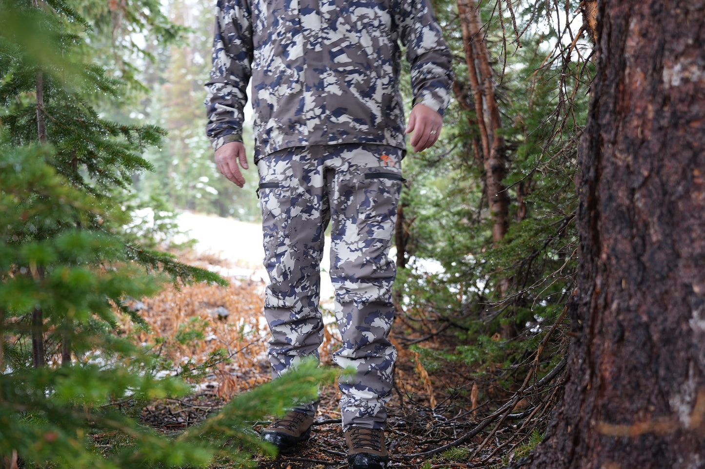 ONCA HD RAIN PANT IBEX CAMO
