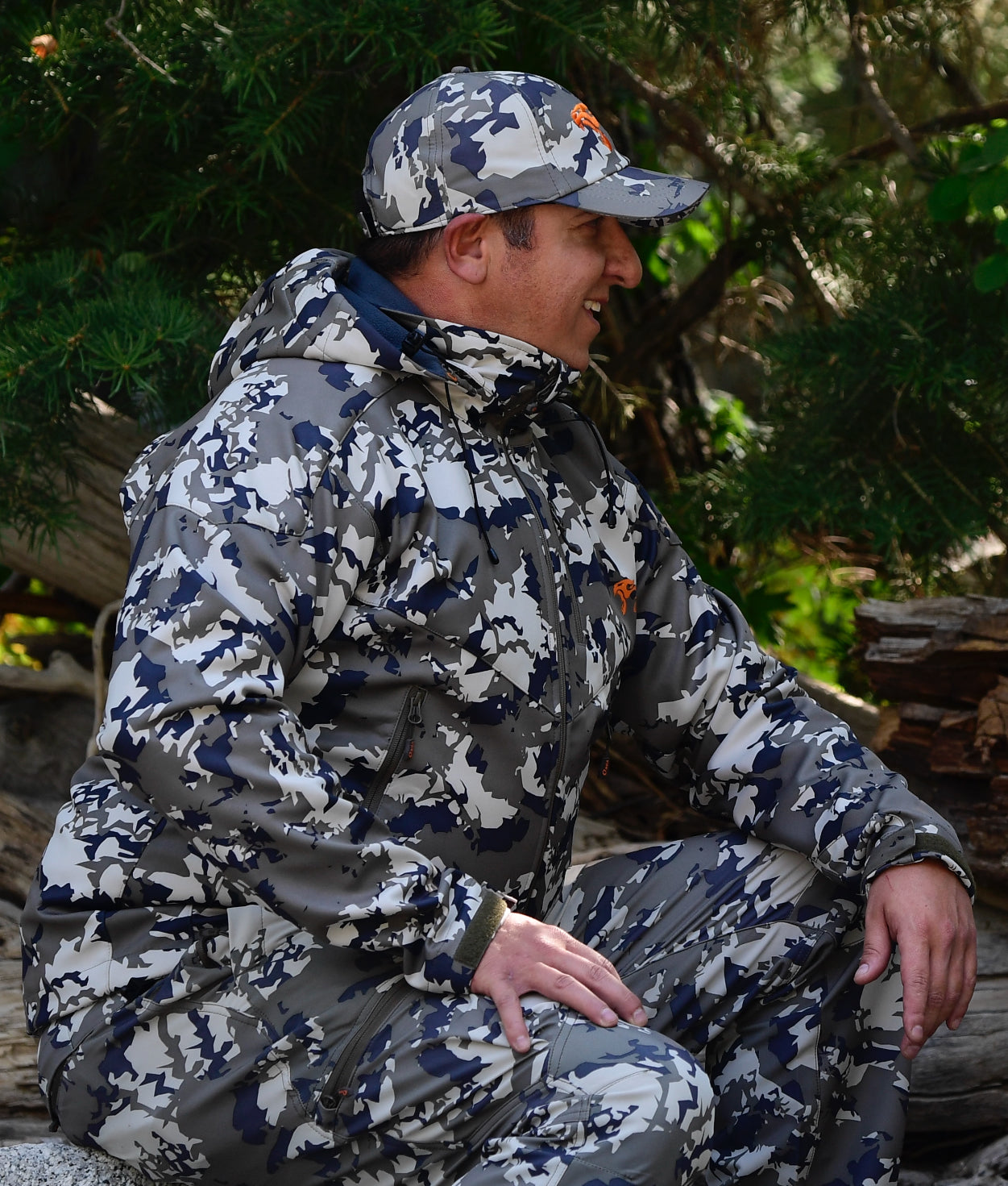 ONCA SHELL JACKET IBEX CAMO