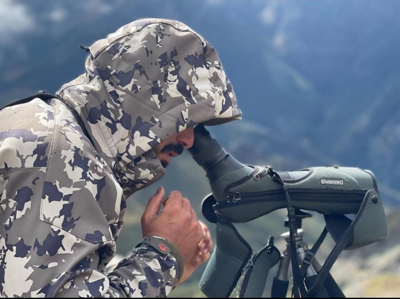 ONCA SHELL JACKET IBEX CAMO