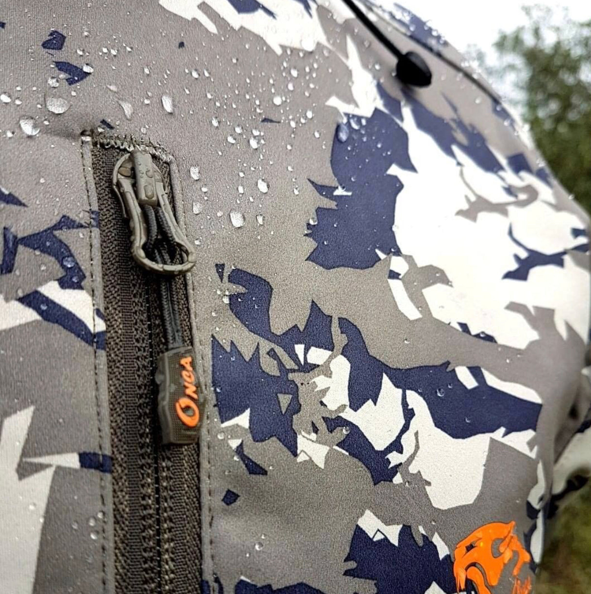 ONCA SHELL JACKET IBEX CAMO