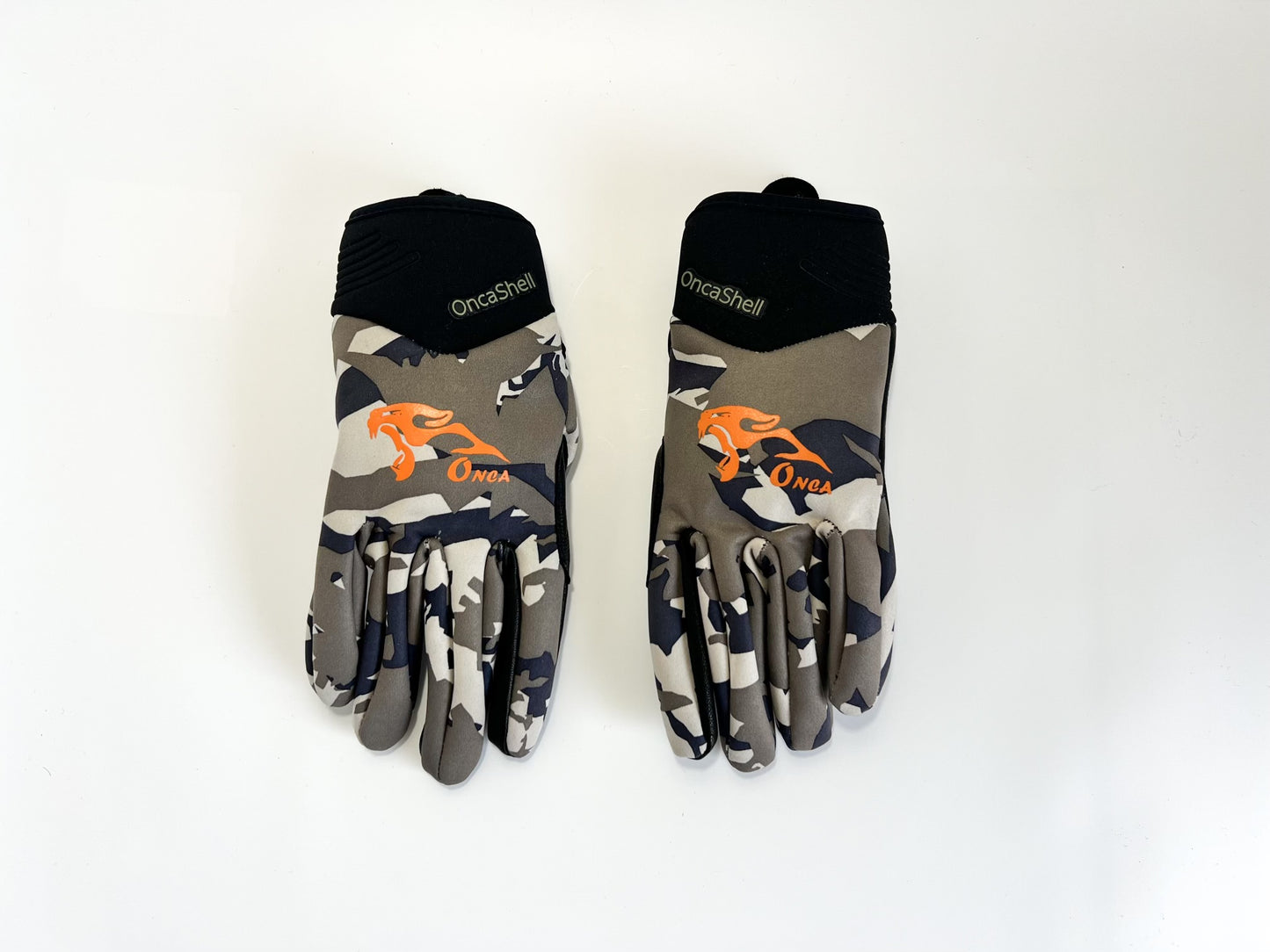 ONCA SHELL GLOVE (LEATHER) IBEX CAMO