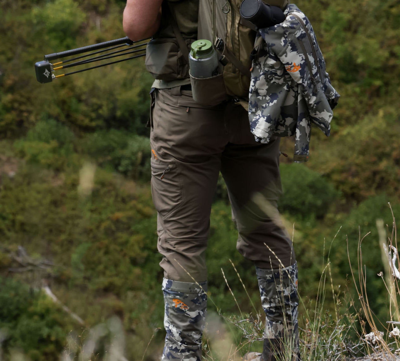 ONCA ELASTIC PANT OLIVE GREEN