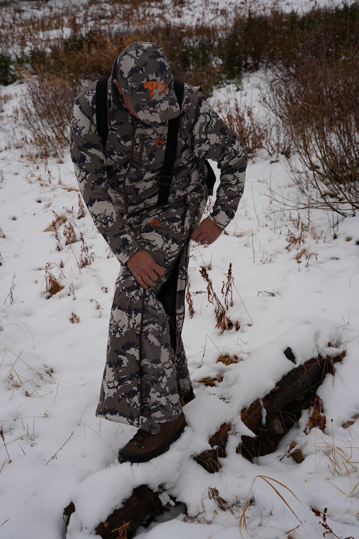 ONCA WARM BIB PANT IBEX CAMO
