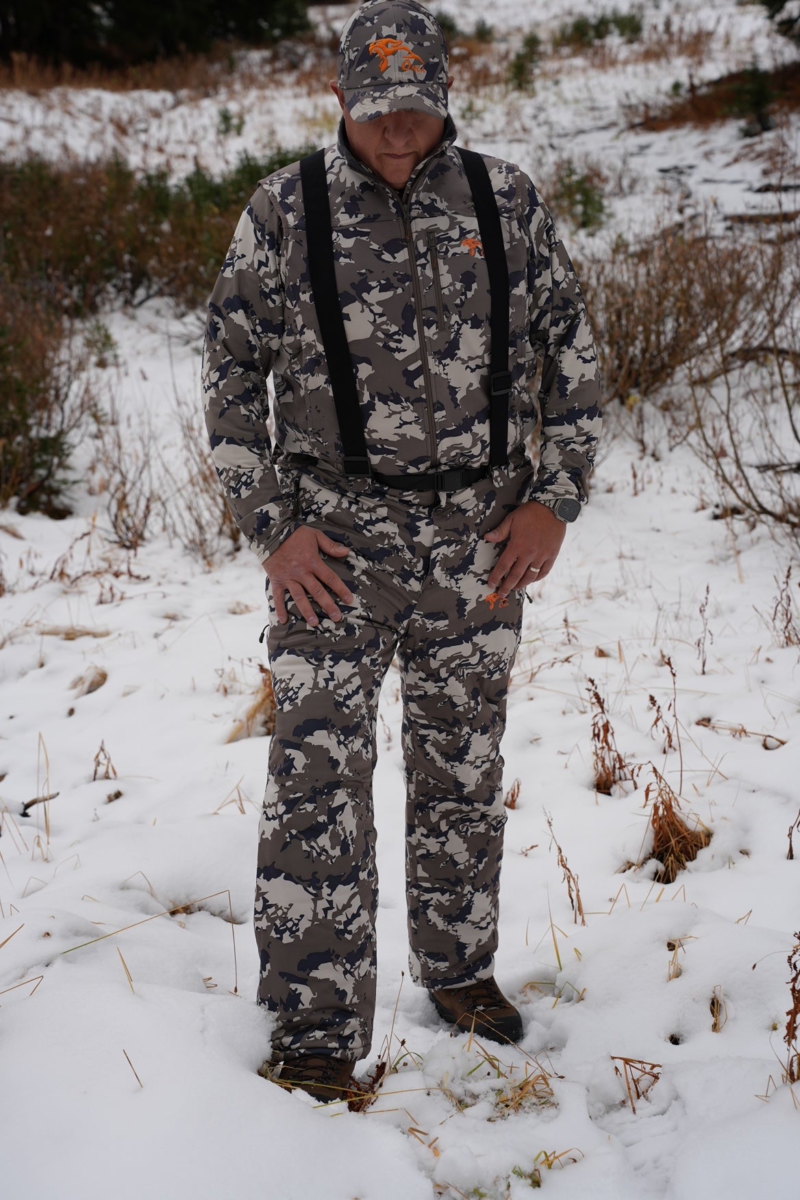 ONCA WARM BIB PANT IBEX CAMO