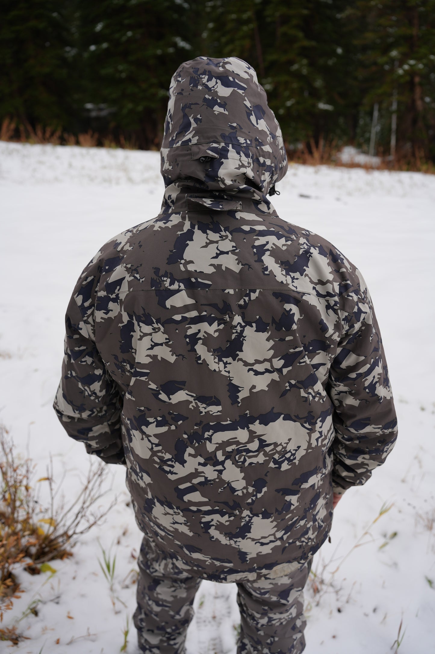 ONCA HD RAIN JACKET IBEX CAMO