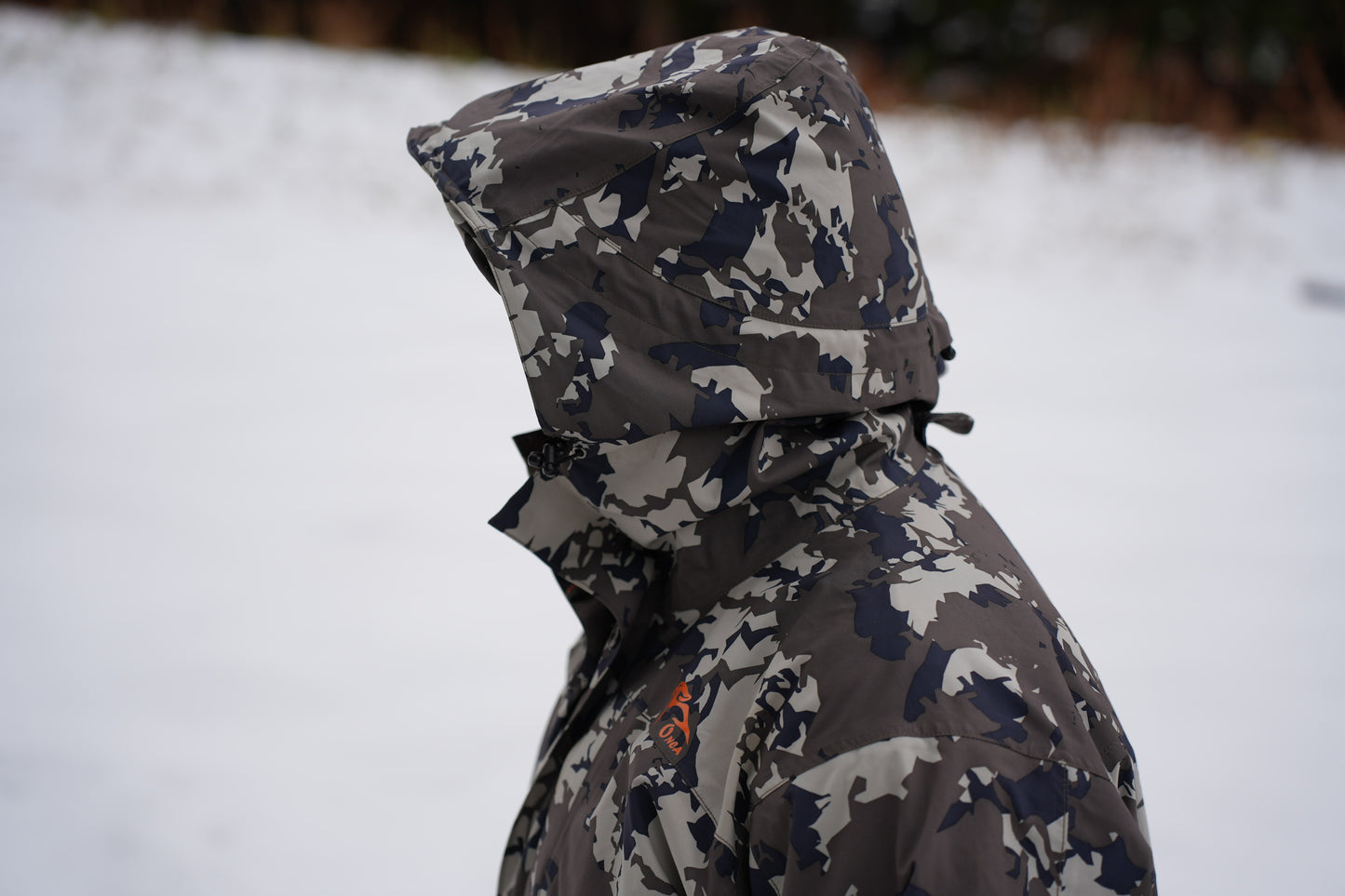 ONCA HD RAIN JACKET IBEX CAMO