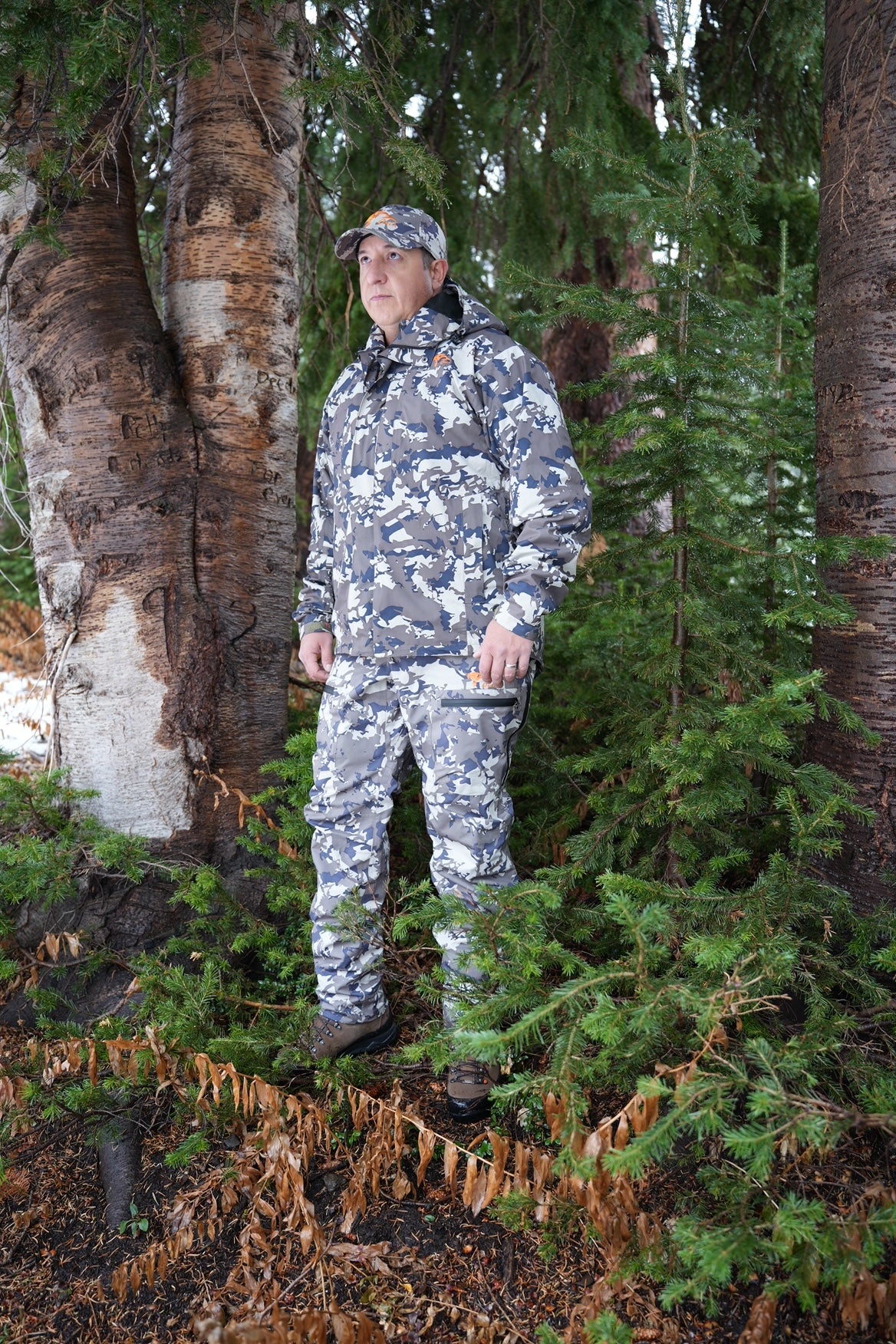 ONCA HD RAIN JACKET IBEX CAMO