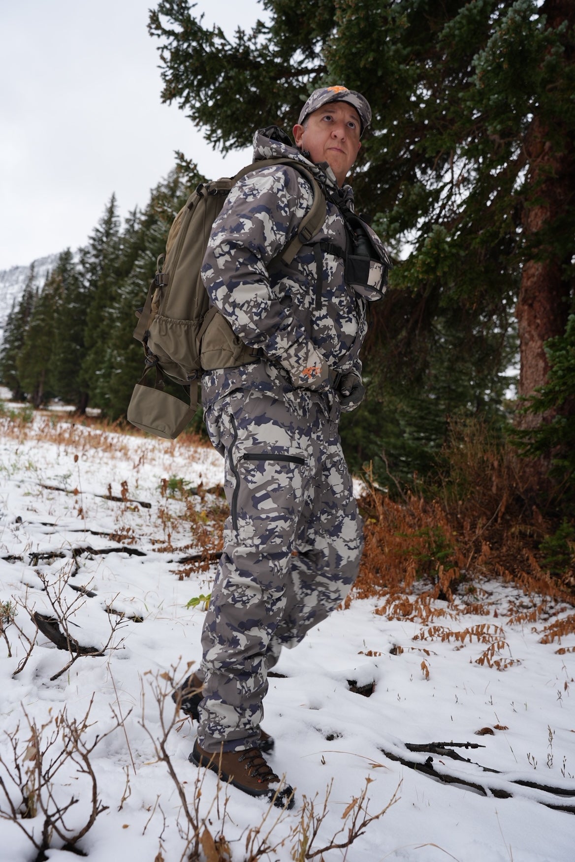 ONCA HD RAIN JACKET IBEX CAMO