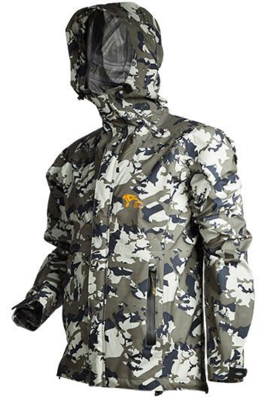 ONCA LIGHT RAIN JACKET IBEX CAMO