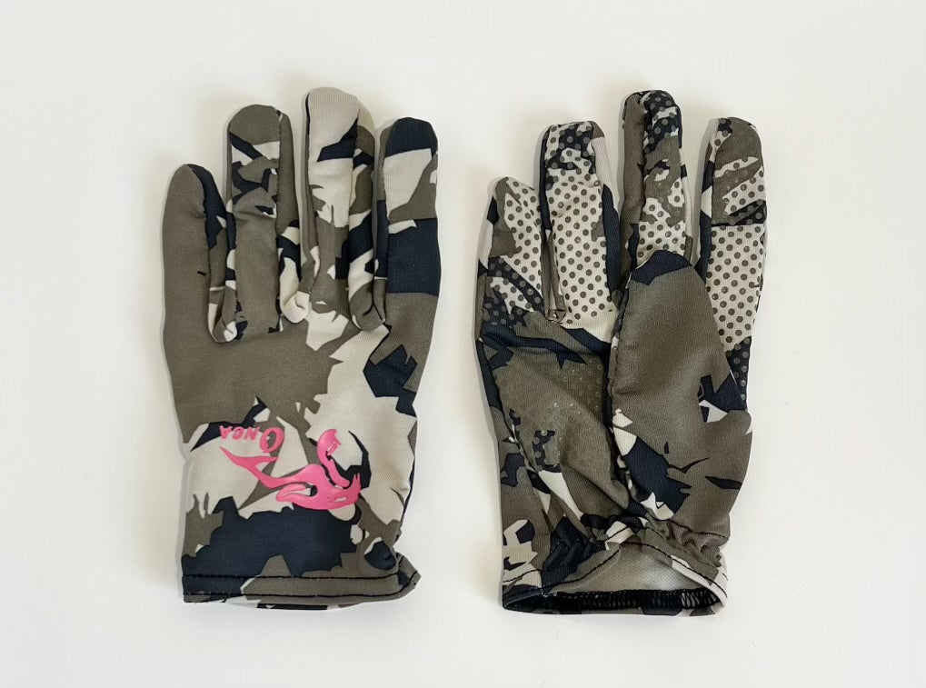 ONCA WOMENS THERM GLOVE IBEX CAMO